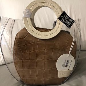 Staud frida bag beige/brown